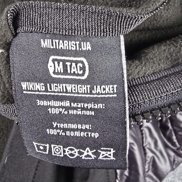 M-Tac Wiking Lightweight Gen.II Tactical Stretch Puffer Jacket Black - Men’s XXL - Picture 13 of 14